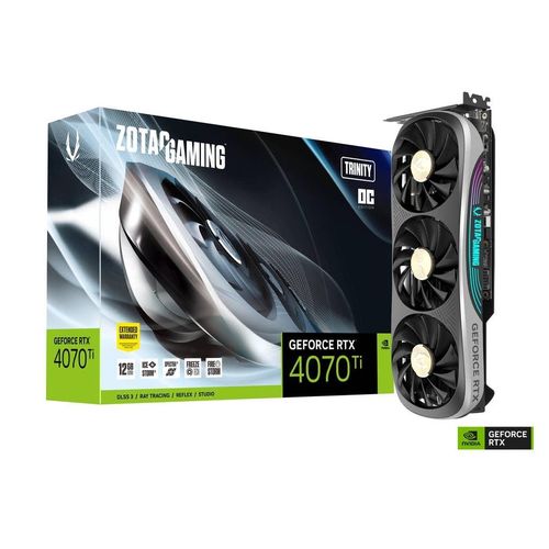 Grafikkarte Zotac GeForce RTX 4070 Ti Trinity OC 12GB