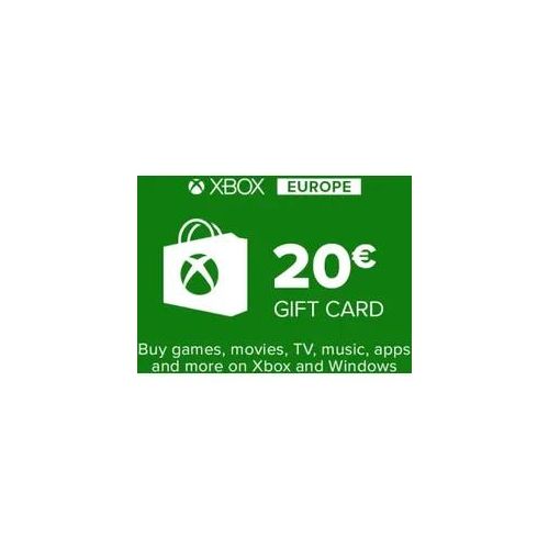 Geschenkkarte Xbox Live 20€ (Euro-Raum)