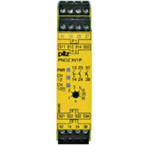 Sicherheitsschaltgerät PNOZ XV1P 30/24VDC 2n/o 1n/o t PILZ Betriebsspannung: 24 V/DC 2 Schließer (B x H x T) 22.5 x 94 x 121 mm 1 St.