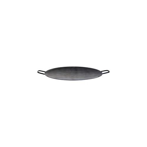 Grillschale mit 2 Griffen - Eisenwok - Plancha - Grillplatte - 3,5mm Stahl - D: 70cm