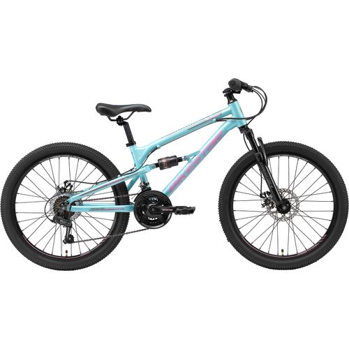 Jugendfahrrad BIKESTAR Gr. 33, blau, Fahrräder, Kinder, 33cm, 24 Zoll (60,96cm)