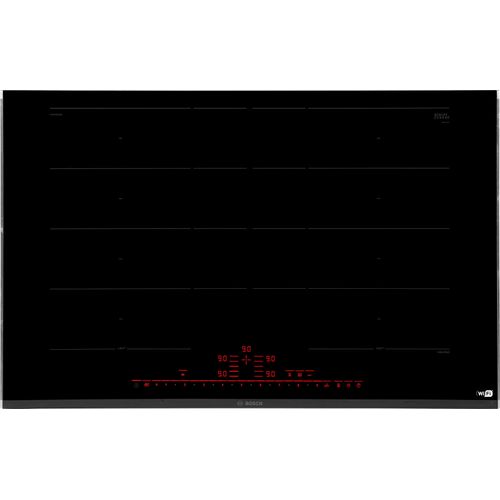 BOSCH Flex-Induktions-Kochfeld, schwarz, B:81,6cm H:5,1cm T:52,7cm, Kochfelder, mit DirectSelect Premium