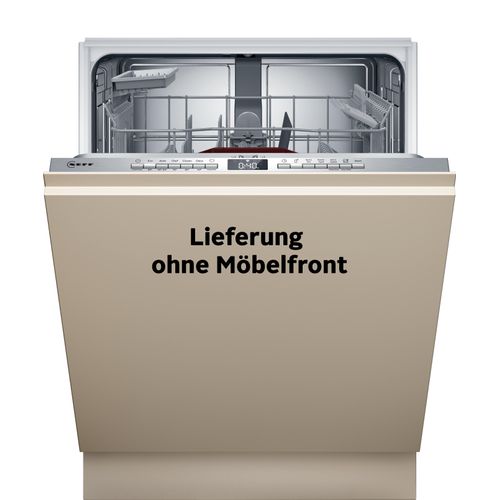 NEFF vollintegrierbarer Geschirrspüler "ST55EAXI6E", A (A-G), silber (eh19), B:59,8cm H:81,5cm T:55cm, Geschirrspüler, mit Rack Matic