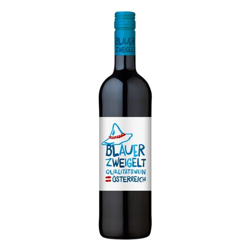 Blauer Zweigelt Qualitätswein 12,0 % vol 0,75 Liter - Inhalt: 6 Flaschen