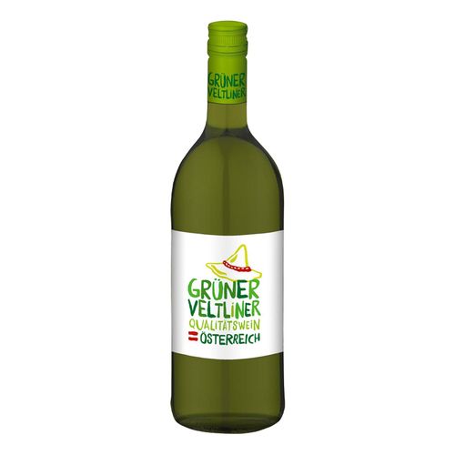 Grüner Veltliner Qualitätswein 11,0 % vol 1 Liter - Inhalt: 6 Flaschen