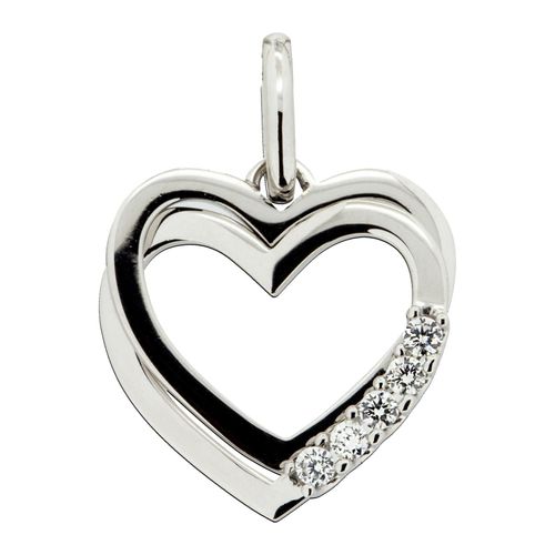 Orolino Anhänger 585 Gold 5x Brillant zus. 0,10ct.