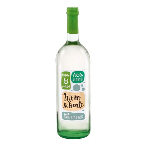Weinschorle 6,0 % vol 1,0 Liter - Inhalt: 12 Flaschen