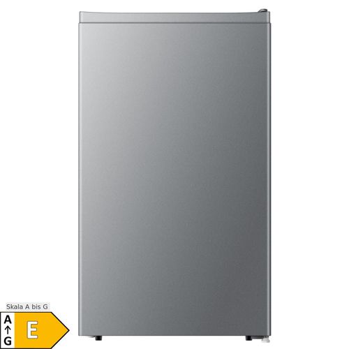 PKM Kühlschrank KHKS93ESI - silber, 94L, Freistehend, mit Kaltlagerfach, 84 cm