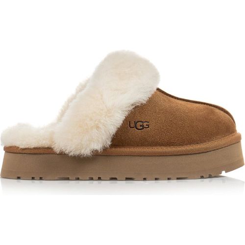Ugg Disquette Braun - Damen Hausschuhe - 1122550-CHEugg Mini Bailey Bow, uggs kaufen, uggs stiefel, uggs damen, uggs damen, uggs verkauf, uggs bestellen, uggs damen uggs angebot, ugg mini billige uggs
