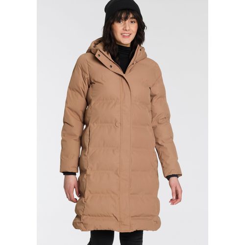 Parka CMP, Damen, Gr. 44, beige (natur), Obermaterial: 100% Polyester. Futter: 100% Polyester. Wattierung: 100% Polyester, unifarben, sportlich, Langarm, Jacken