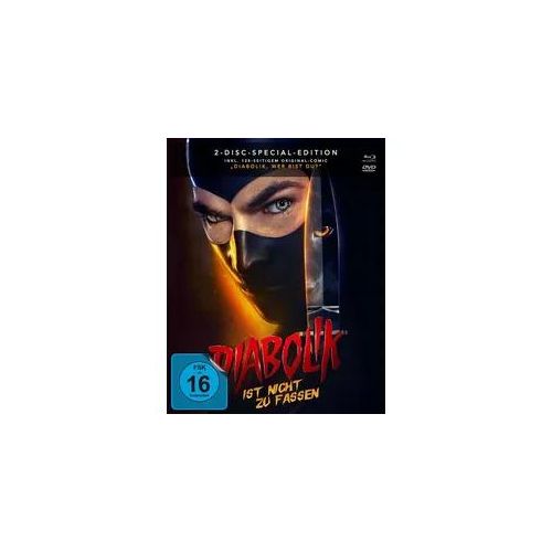 Diabolik ist nicht zu fassen (Special Edition mit Comic, Blu-ray+DVD)