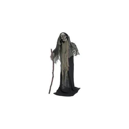 Halloween Figur Wanderer, 160cm - bewegte Gruselfigur mit Effekten