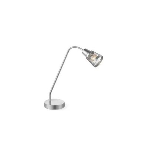 Tischlampe SOLO - Stahl matt - GU10 Fassung - Flexibler Kopf - max 35W