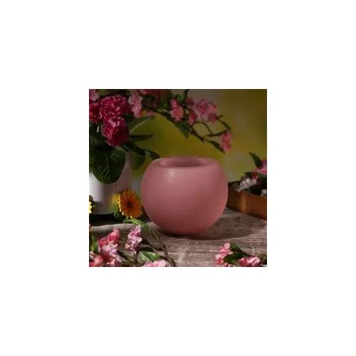 Duftkerze CITRONELLA - Outdoor Kerze - H: 12,5cm - D: 15cm - rosa