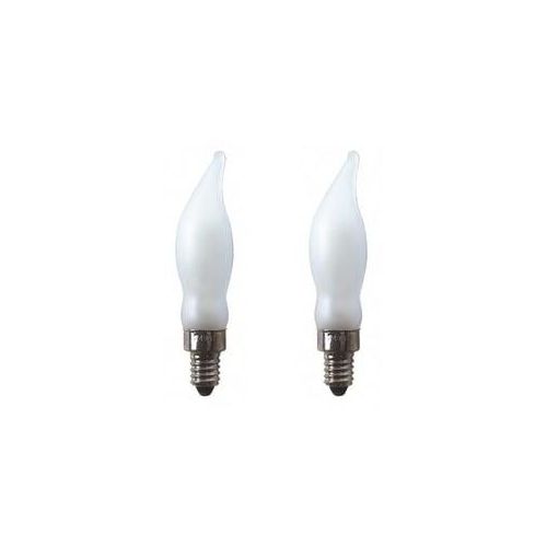 LED-Ersatz-Leuchtmittel - E10 - 230V - 0,6W - Frost - 2 Stück