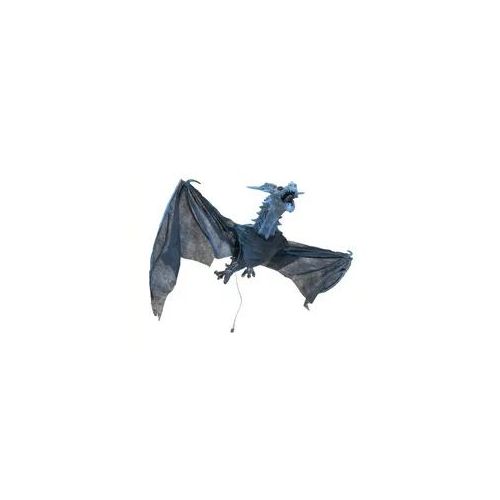 FLYING DRAGON - animierte Halloween Dekoration mit Licht- und Geräuscheffekten - 120cm - Sensor