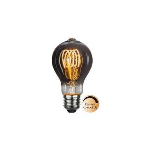 Leuchtmittel | LED | Filament | SPIRAL | E27 | Dimmbar | Tropfen | D: 60mm | Smoked Glas