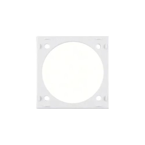 Berker 918252512 Aufbau-Distanzring, Integro Flow/Pure, polarweiß glänzend