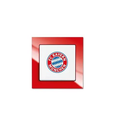 Busch-Jaeger 2000/6 UJ/03 Fanschalter FC Bayern München Aus- und Wechselschaltung