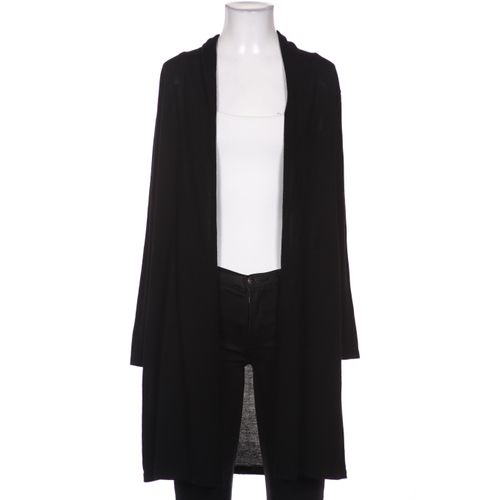 Grüne Erde Damen Strickjacke, schwarz, Gr. 34