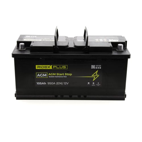 RIDEX PLUS Starterbatterie VW,MERCEDES-BENZ,AUDI 1S0053P 0029820508,A0009826004,2441000Q2K Autobatterie,Batterie,Fahrzeugbatterie,Akku,Akkumulator