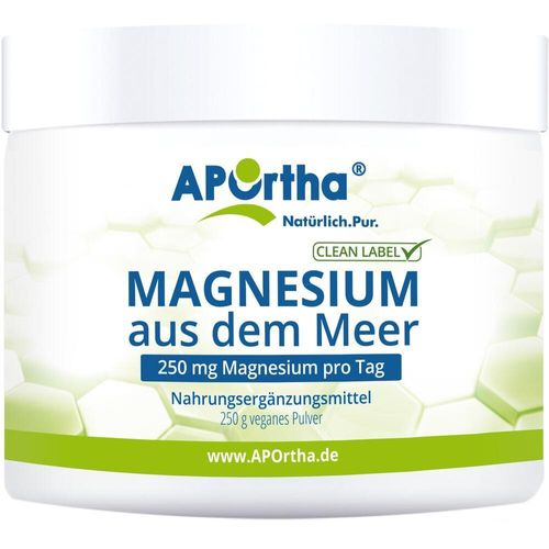 Marines Magnesium-Pulver aus Meerwasser 250 G