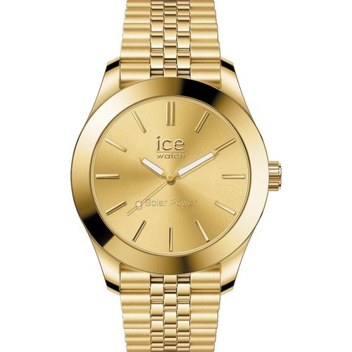 Ice-Watch 023791 Damenuhr ICE Steel Solar S Goldfarben