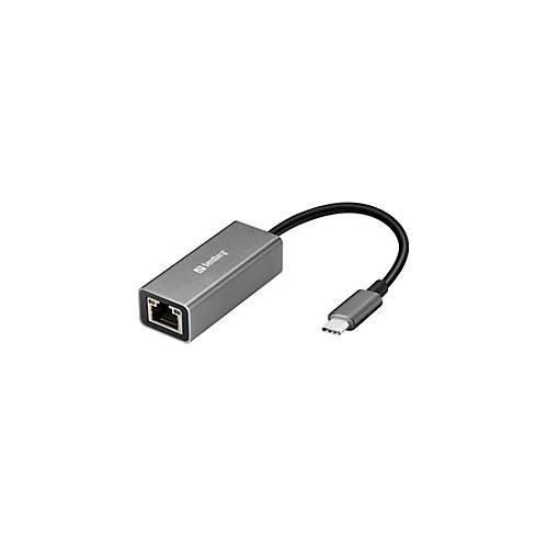 Sandberg USB-C to Network Converter - Netzwerkadapter - USB-C - Gigabit Ethernet