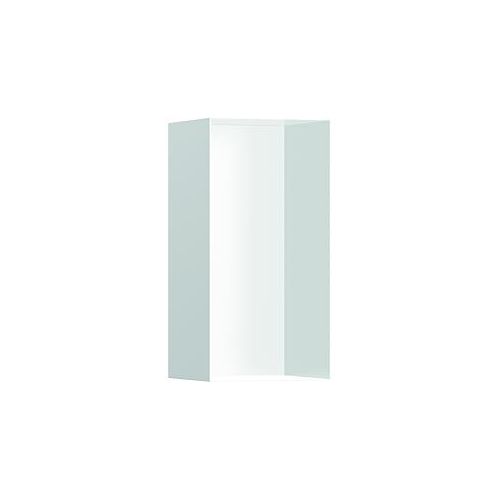 hansgrohe XtraStoris Wandnische 56076700 30x15x14cm, mit offenem Rahmen, mattweiß