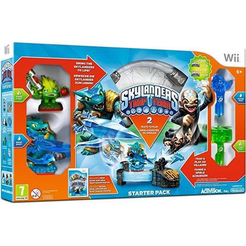 Wii U 8GB - Weiß + Skylanders: Trap Team