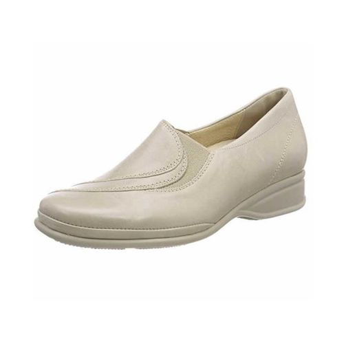 Semler Damen Slipper Sportlich Bequem beige