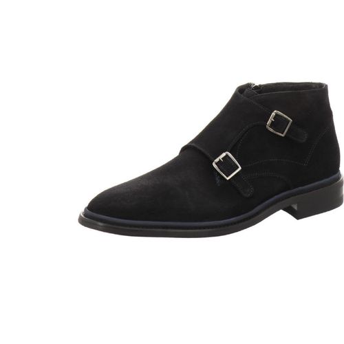 Stiefelette Floris van Bommel 10672/01 N D.BlueSuede P7505, 10672/01 N D.BlueSuede P7505