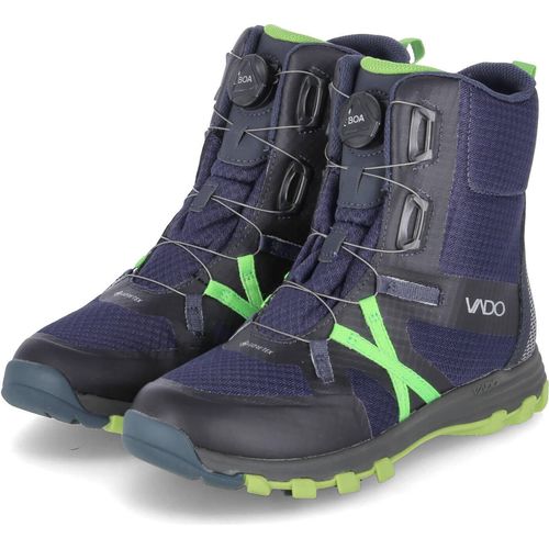 Vado Blazer Kinderschuhe Jungen Stiefel Wasserdicht Blau Freizeit, Schuhgröße:38 EU