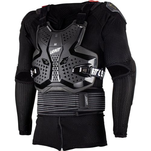 Leatt Uni Protektorenjacke Langarm Body Protector 3.5, Schwarz, M