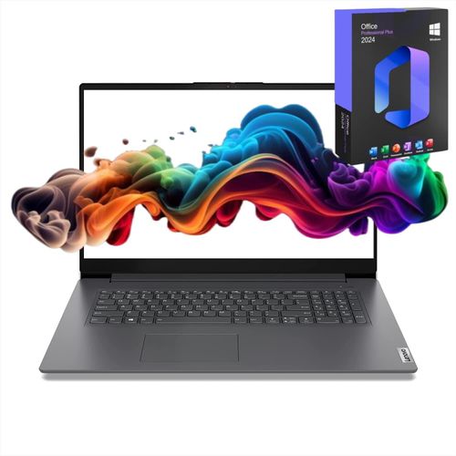 Notebook Lenovo V17-G4 - Intel Core i5-13420H - 8GB DDR4-RAM - 1000GB SSD - Windows 11 Pro + MS Office 2024 Pro - 44cm (17.3