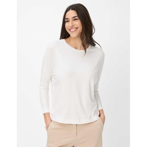 Brax Dames Shirt Style CHARLENE offwhite, crème wit,