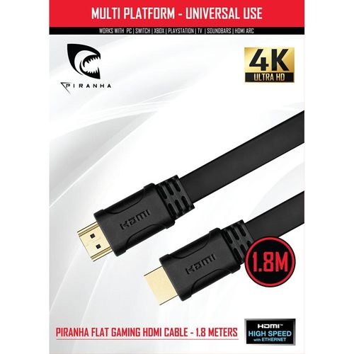 PIRANHA High Speed HDMI Cable 1.8m