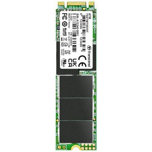 Transcend MTS970T 4 TB Interne M.2 SATA SSD 2280 SATA III Industrial TS4TMTS970T