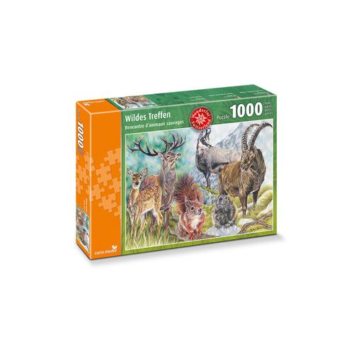 Puzzle »Wildes Treffen 1000 Teile«