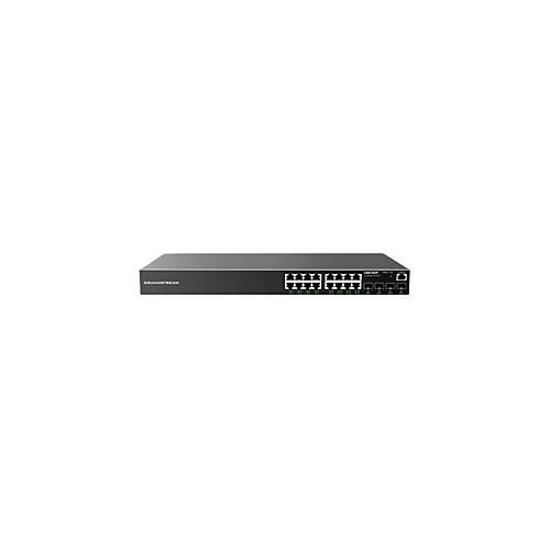 Grandstream GWN7802P - Switch - Unternehmen, verwaltet - L2+ - 16 x 10/100/1000 (PoE+) - PoE (240 W)