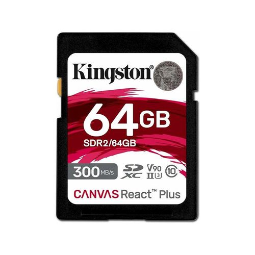 Kingston Canvas React Plus SDXC 64GB - SD-Karte