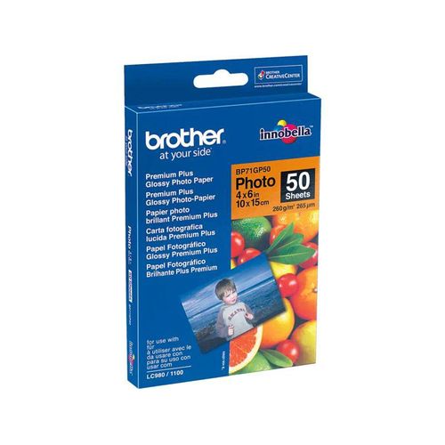 Brother BP71GP50 (10 x 15) - Fotopapier