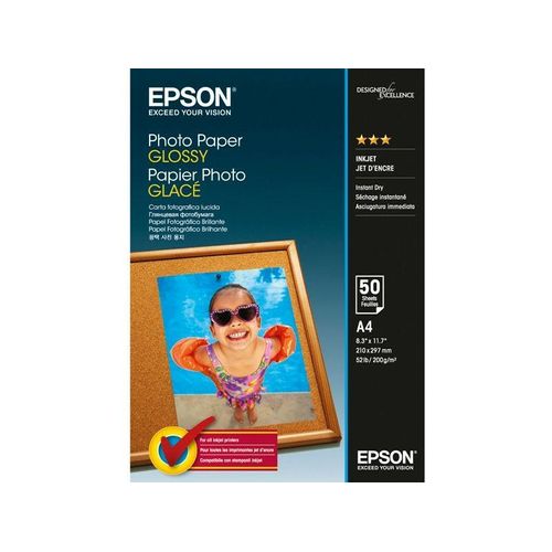 Epson S042539 Glossy Photo Paper A4 (50 vel) - Fotopapier