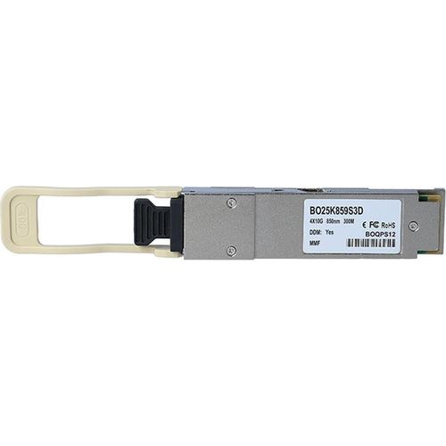Kompatibler Centec QSFP-40G-XSR4-CT BlueOptics BO25K859S3D QSFP Transceiver, MPO/MTP, 40GBASE-ESR4, Multimode Fiber, 4x850nm, 300 Meter, 0°C/+70°C (QSFP-40G-XSR4-CT-BO)