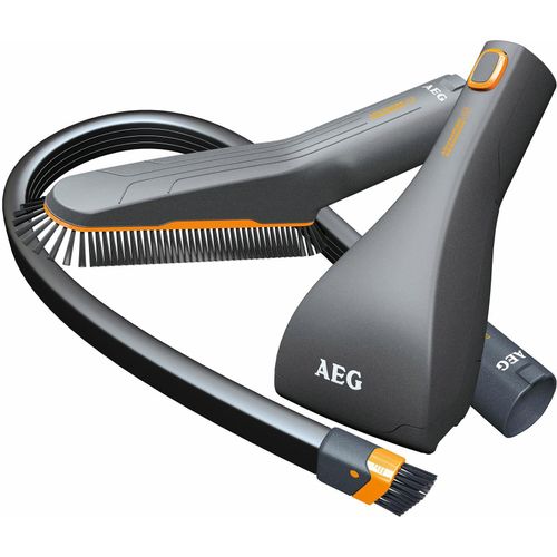 AEG Staubsaugerdüsen-Set "360 Home & Car Kit AKIT12", bunt (schwarz, orange), Staubsaugerdüsen, Soft-/Fugen-/Turbodüse