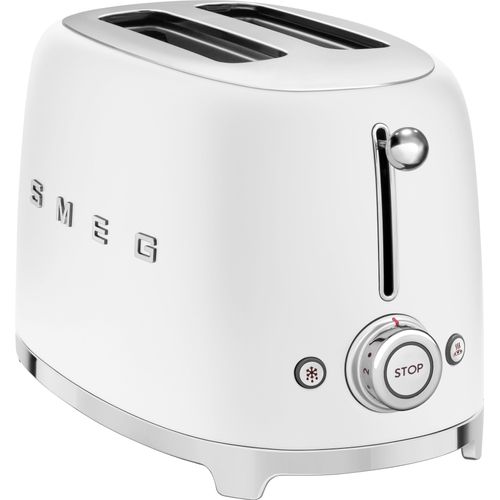 SMEG Toaster "TSF01WHMEU", weiß, B:33cm H:20cm T:30cm, Toaster