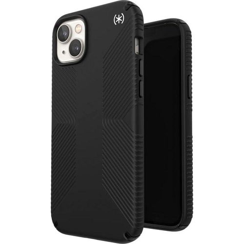 SPECK Handyhülle "Presidio 2 Grip MagSafe iPhone 14 Plus", schwarz, iPhone 14 Plus, Hüllen