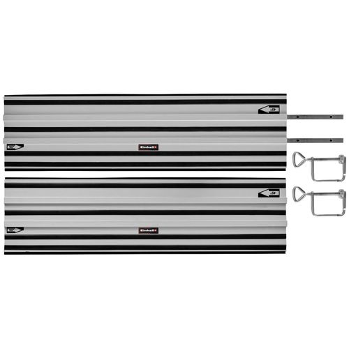 EINHELL Maschinen-Führungsschienen, schwarz (baumarkt), B:38mm H:1070mm L:216mm, Maschinen-Führungen, Alu 2x1000mm