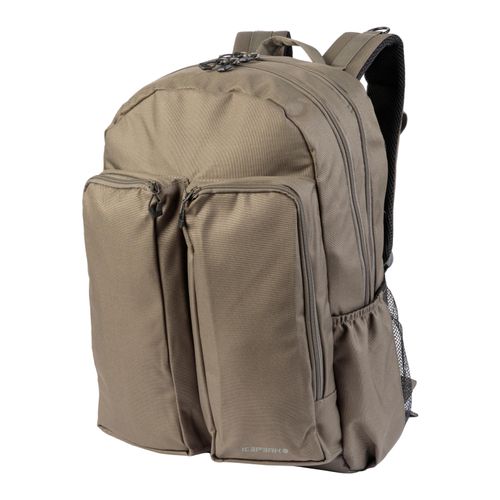 Sportrucksack ICEPEAK, grün (schwarz olive), Rucksäcke, Damen, Web, Obermaterial: 100% Polyester