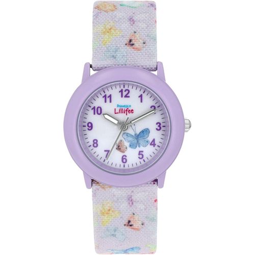 Quarzuhr PRINZESSIN LILLIFEE, bunt (bunt, weiß, lila), Armbanduhren, Kinder, Armbanduhr, Kinderuhr, Mädchen, Geschenkidee, Geburtstag, Schulanfang